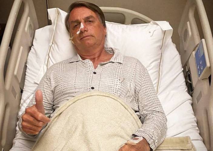Brazil's President Jair Bolsonaro admitted to the hospital with intestinal blockage