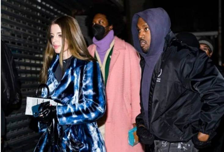Kanye West and 'Uncut Gems' Actress Julia Fox Spotted Out Together in NYC