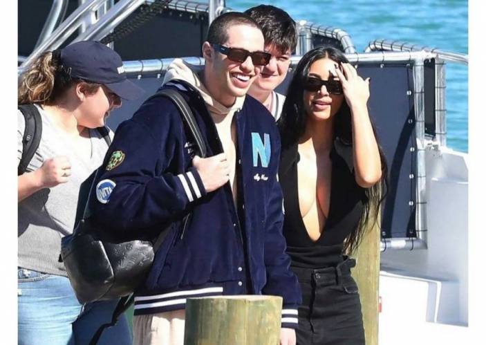 Kim Kardashian and Pete Davidson Are All Smiles During Their Vacation in the Bahamas