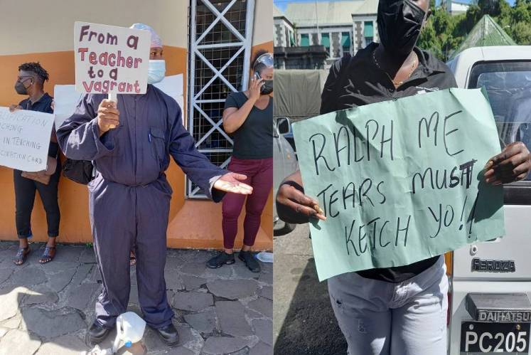 No pay for teachers in Guyana who participate in the ‘Isolation Day’ protest