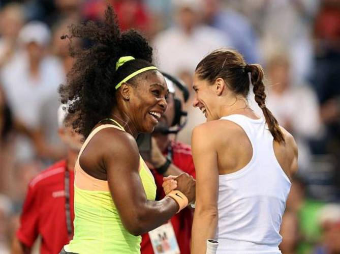 Andrea Petkovic discribes difference in playing Serena Williams, Naomi Osaka