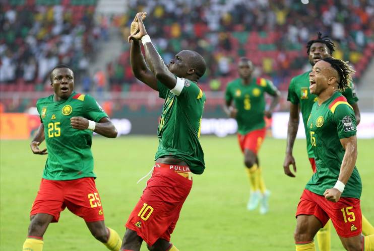 Cameroon 4-1 Ethiopia Cameroon beat Ehtiopia to reach last sixteen