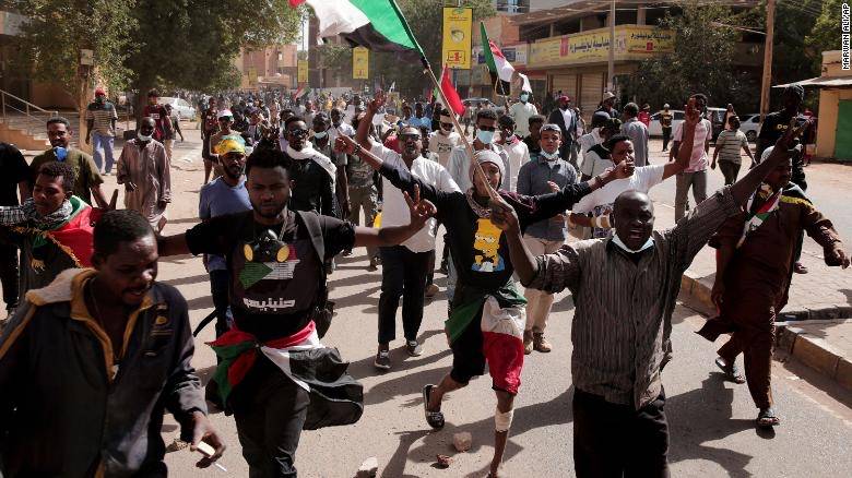 Sudanese protester death toll rises to seven