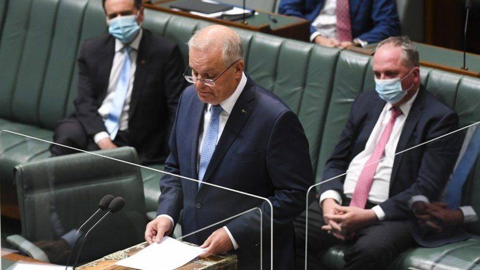 Australian parliament makes a formal apology to Brittany Higgins, the rape accuser
