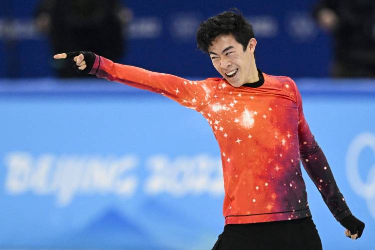 American ice skater Nathan Chen wins gold with figure skating master class
