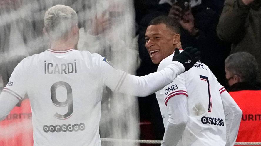 Paris St-Germain 1-0 Rennes:Kylian Mbappe strike enough to extend lead at Ligue