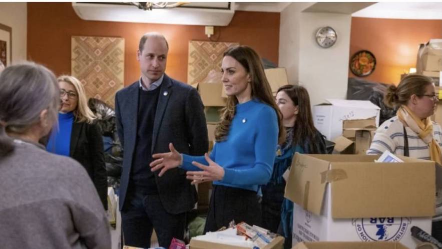 Kate Middleton and Prince William Visit Ukrainian Cultural Centre in London