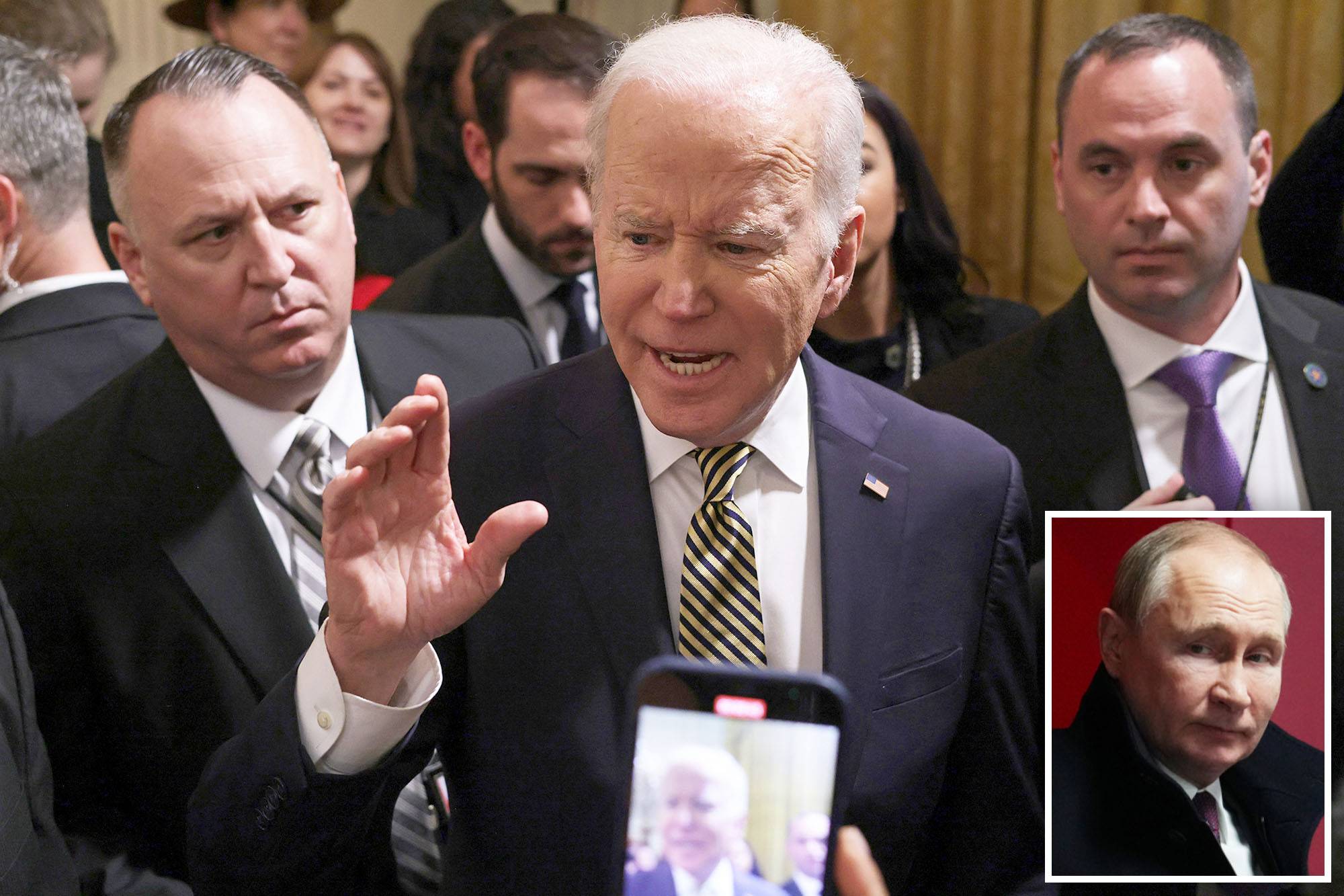 Mr Joe Biden called Putin 'war criminal' for the first time