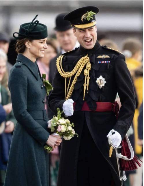 Kate Middleton and Prince William Step Out for First St. Patrick's Day Celebration Since the Pandemi