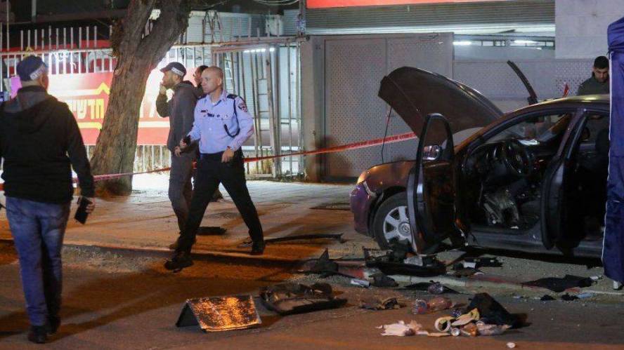 Two Israel police officers shot dead in Hadera