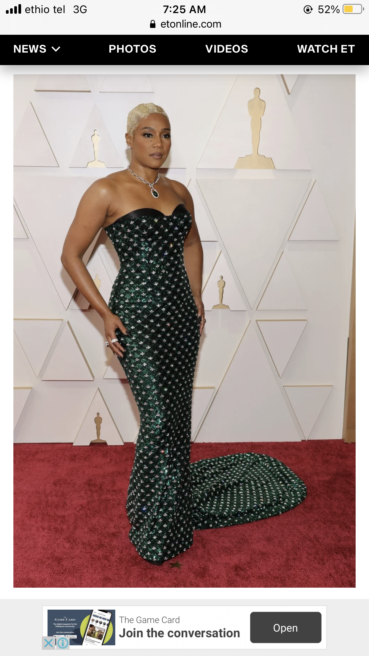 Tiffany Haddish On Her 2022 Oscars Glam Look
