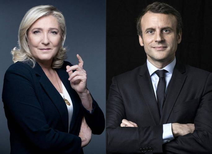 Macron and Le Pen fight for the presidency to win the French elections