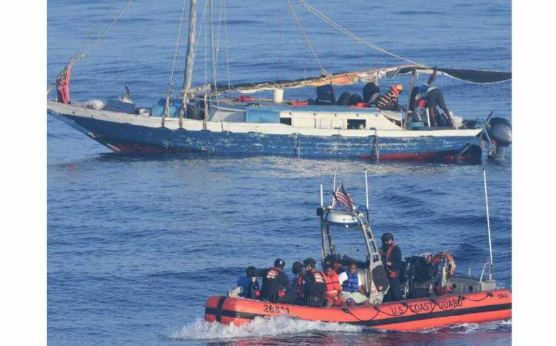 89 Haitian migrants returned four days after they were stopped at sea