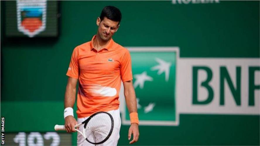 Novak Djokovic was beaten in the second round at Monte Carlo Masters by Alejandro Davidovich Fokina