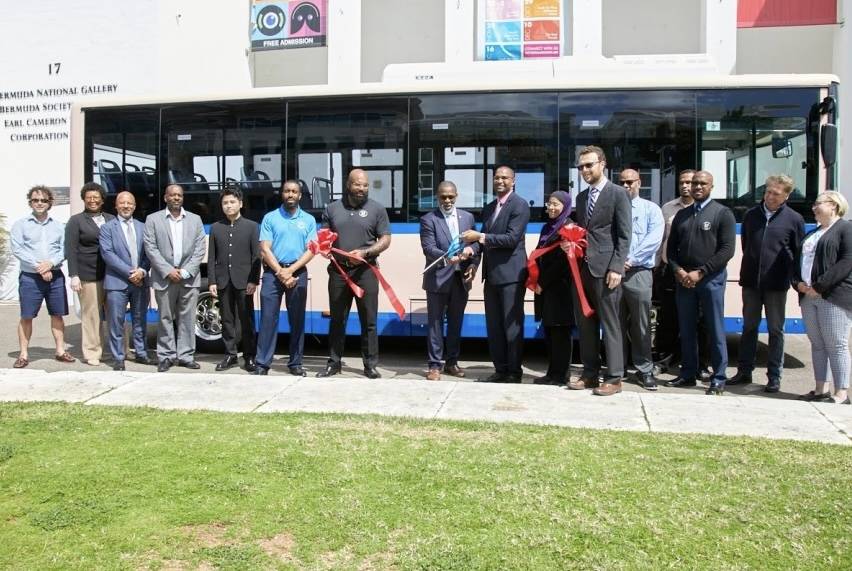 Bermuda rolls out new electric buses