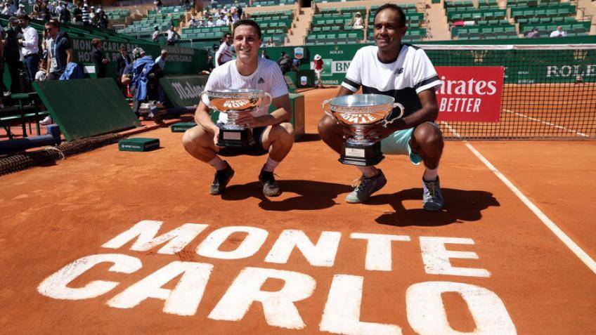 Joe Salisbury and Rajeev Ram win the doubles title, Tsitsipas at Monte Carlo Masters