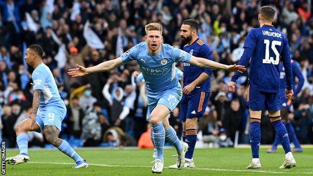 Manchester City 4-3 Real Madrid:Classic Champions League