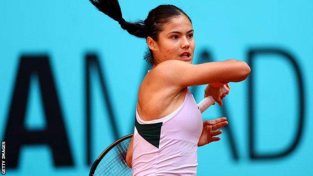 Emma Raducanu through to third round of Madrid Open