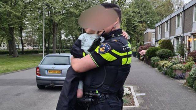 Four years old Dutch boy takes mother's car for a joyride
