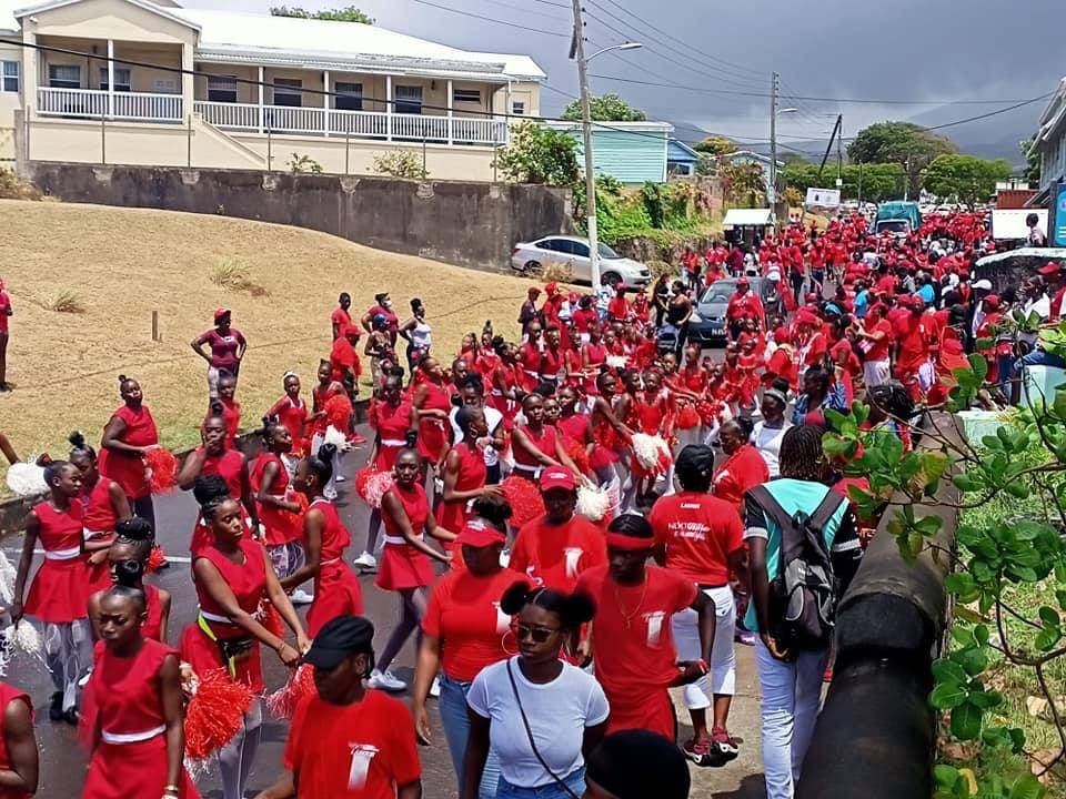 St Kitts and Nevis Celebrate Labour Party
