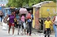Haiti: Hundreds of people flee the combat zones