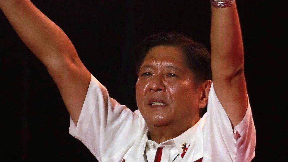 Bongbong Marcos poised to win the Philippines election presidency in a landslide