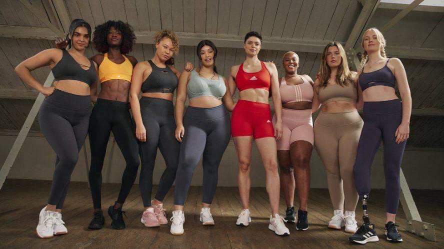 Adidas Bare-Breast Sports Bra adverts banned