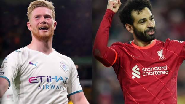 Kevin de Bruyne & Mohamed Salah are among the nominees for Premier League player of the season
