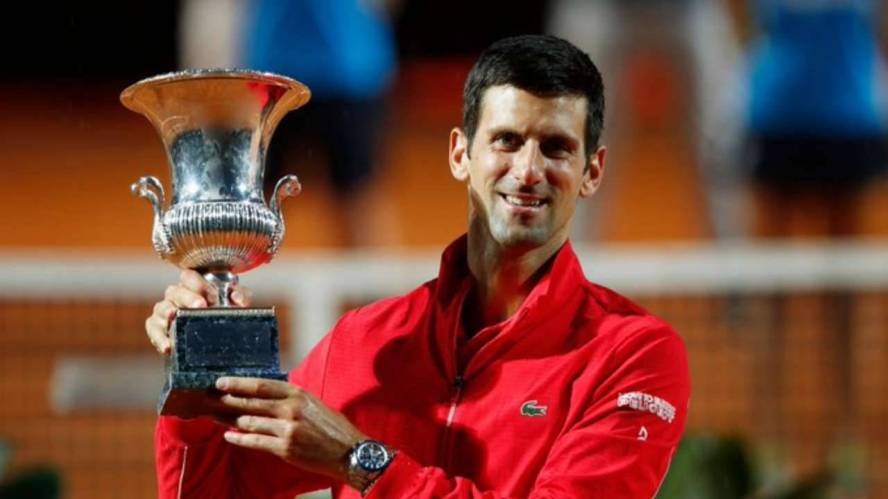 Novak Djokovic wins his first title of the year and sixth in Rome