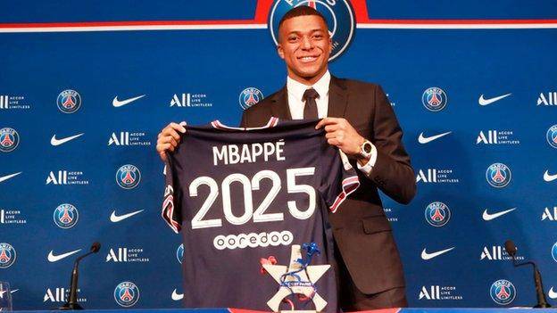 France forward says about Kylian Mbappe’s new PSG deal Real Madrid dream not over