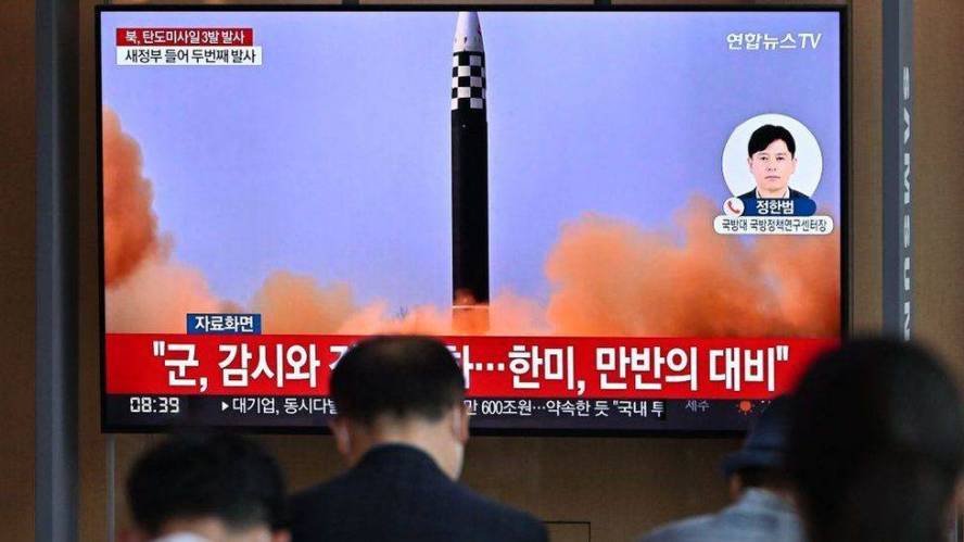 Hours after Biden leaves Asia North Korea fires missiles