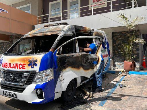 T&T: Three ambulances destroyed in arson attack