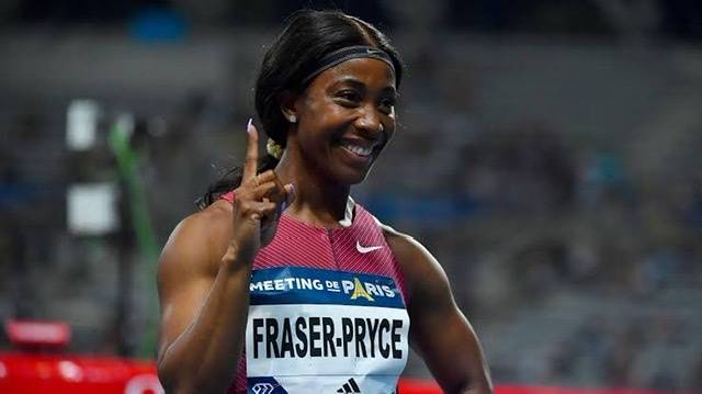 World Champion Shelly-Ann Fraser-Pryce equals her own 2022 world's best time in Paris