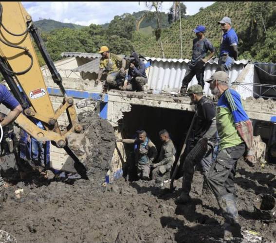 Mudslide sweeps over Colombia school, killing 3 children