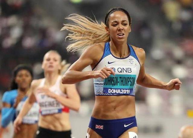 Great Britain's Katarina Johnson-Thompson eighth as Nafi Thiam wins heptathlon