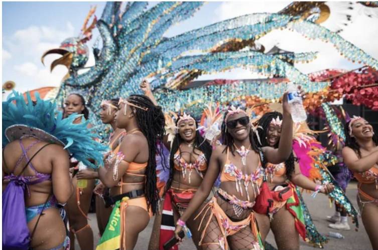 Tourists flock to Toronto to celebrate return of Caribbean Carnival’s grand parade