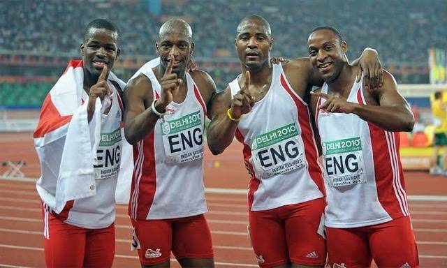 England men sweep to 4x100m relay title defence at Commonwealth Games