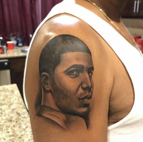 Drake Roasts His Father Dennis Graham For Getting a Massive Tattoo of His Face