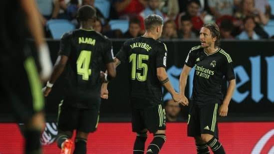 Celta Vigo 1-4 Real Madrid: Luka Modric with a wonderful goal