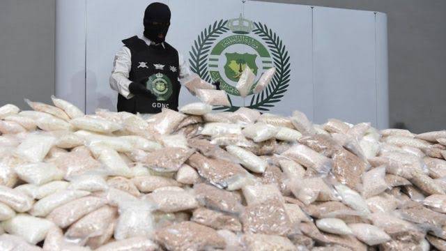 Saudi seizes a record 46 million amphetamine pills hidden in the flour
