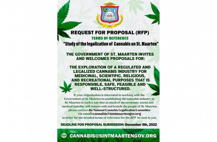 Sint Maarten seeks proposals to explore legalised Cannabis industry