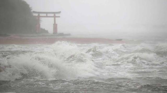 Japan’s Kyushu island bears down by heavy rain Typhoon