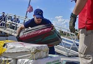 Over US$475 million in illegal narcotics seized in Caribbean Sea