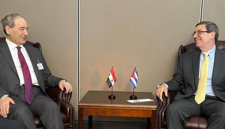 Syria and Cuba continue coordination at international forums