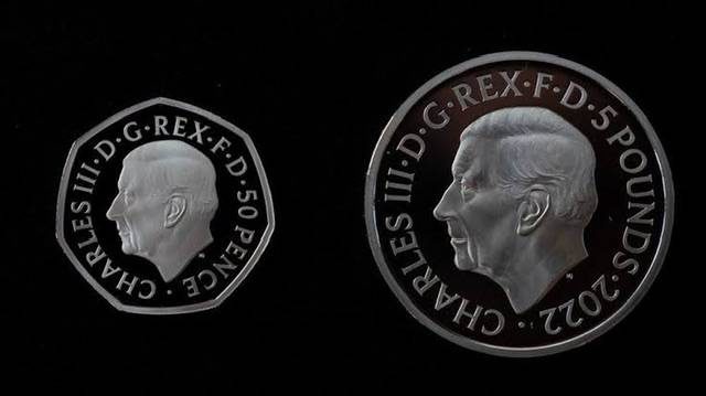 New coins featuring King Charles monarch's portrait unveiled