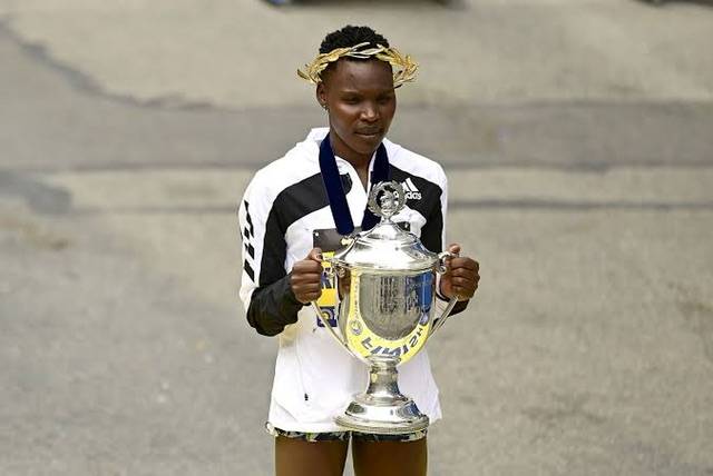 Diana Kipyokei: Boston Marathon winner suspended after failing a drug test