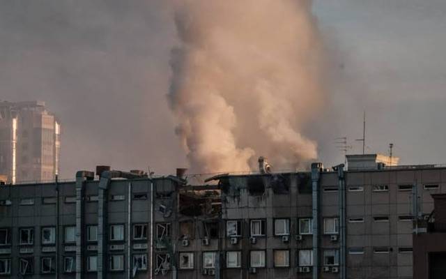 Three explosions in Kyiv as Ukraine reports kamikaze drone strikes