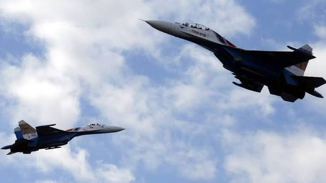 Russian aircraft released a missile near RAF aircraft over the Black Sea