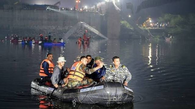 India Bridge Collapse: More than 141 people died