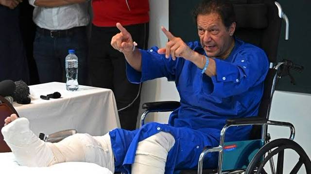 Former Pakistan PM Imran Khan says three bullets were taken from his right leg